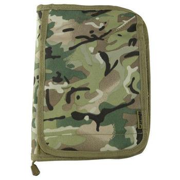 BTP A5 Folder Multicam Style A5 Folder With Zipped Opening And Map Holder - main image