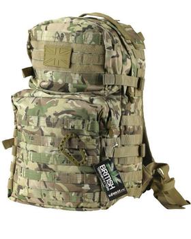 Assault Pack BTP Medium Size 40 Litre MultiCam Style British Terrain Pattern - New Assault Pack - main image