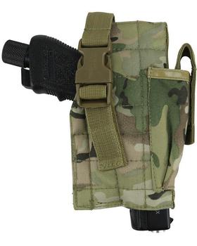 BTP Molle Gun Holster Multicam Style Pistol Holster With Mag Pouch - main image