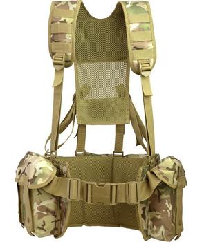 Cadet Webbing Set 6 Piece BTP Multicam Style Webbing Set For The Cadet Forces - main image