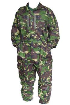DPM Crewman Coverall Genuine British Army Issue Woodland Camo AFV crewman Boilersuit, Graded - main image