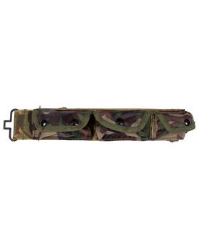 Camo Shell Belt, Camo Webbing pelt with little pouches - main image