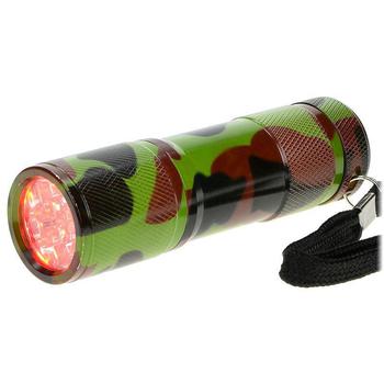 Camo Torch Durable Tactical Torch with Red LED's ~ Camo Cobra Torch  (TOR 114) - main image