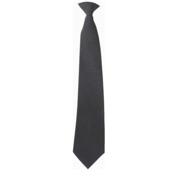 Black Clip On Tie Security Tie Black RAF Black Tie - main image