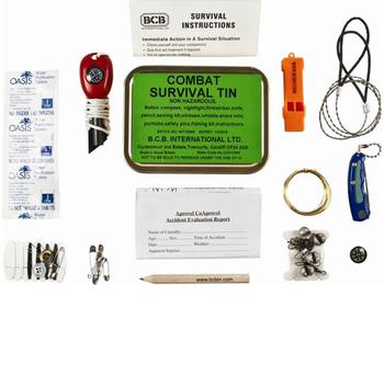 Combat Survival Tin New BCB Brand Combat Survival / Bushcraft Tin Non Hazardous CK015NH - main image