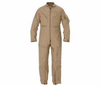 Tan Desert Flyers Coverall US Flight Suit CWU USAF Airforce Flyer's Flying Coverall - main image
