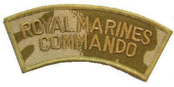  Royal Marine Commando Cloth Shoulder Titles - main image