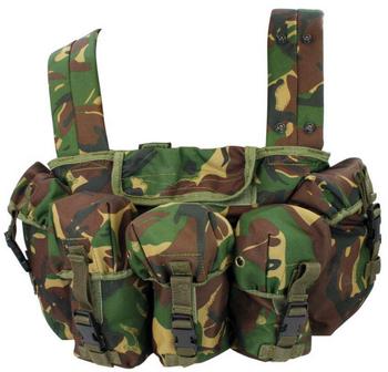 DPM Chest Rig Highlander Woodland Camo webbing Chest rig, New  - main image