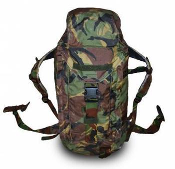 Dutch DPM Grab Bag 40 Litre Strike Single Compartment Back Pack Used Graded - main image