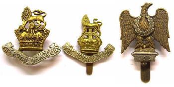 1st Royal Dragoon Guards Cap badges - main image
