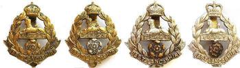 East Lancashire Cap Badges - main image