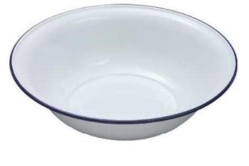 Wash Basin White Enamel Wash Bowl Large 30 Or 36cm Classic Enamel Washing Bowl - main image