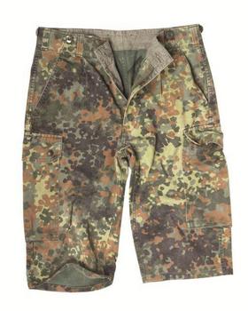 Flecktarn Shorts German Military Camo Combat Shorts Used Grade - main image