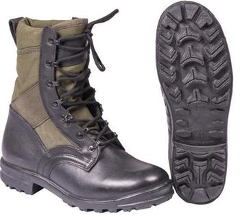 Jungle Boots Genuine Military Issue Lined Jungle Baltes Boots In Super Grade Condition / Like New - main image