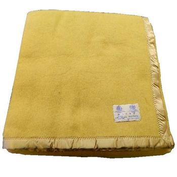Blanket Gold Officers Auckland Army blanket 70% / 80% Wool Mix, New - main image