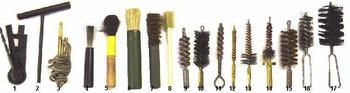 Geniune Army Issue Gun Cleaning kit spares - main image