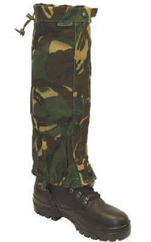 Camo DPM Gaiters, New Woodland Camo Military Style Highlander DPM Gaiter (GAT005) - main image