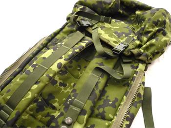New Danish Bergen M/96 CQC 2000 DENMARK Woodland Flacktarn Camo PLCE Bergan Daysack - main image