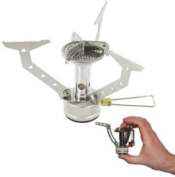 Compact Lightweight Folding Camping Stove Highlander HPX100 Cooker GAS030 - main image