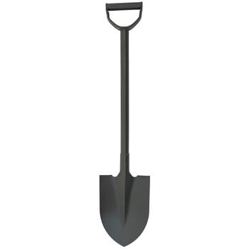 Jeep Spade Landrover Shovel/Spade Military Style Olive Green Spade - main image