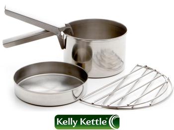 Kelly Kettle Cook Set Stainless Steel Cookset Small Size For Trekker  Model - main image
