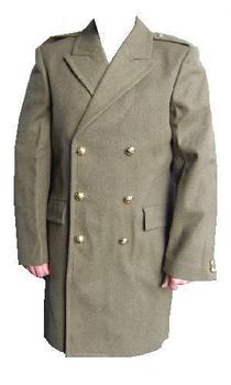 New Belgium Army Belgian Officers 3/4 length Khaki Greatcoat - main image