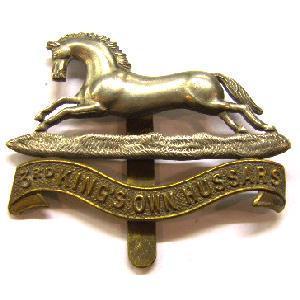Cavalry Cap Badge To The 3rd Kings Own Hussars - main image