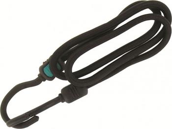 Black Bungee With Large Hook 8mm x 90cm Long Large Hooked Bungee / Bungy (CS173) - main image