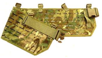 MTP Laser Cut Lightweight Tactical Molle belt Platform System, Raven - main image