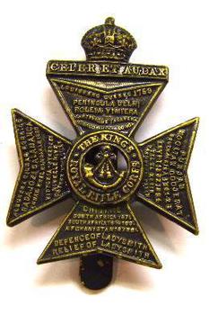 The Kings Own Rifle Corps Cap Badge - main image