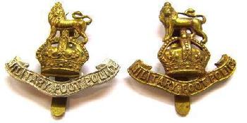 The Military Foot Police Cap Badges - main image
