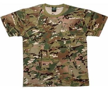 BTP TShirt MTP Multicam Style Adults Combat T Shirt New Camo Pattern TShirt - main image