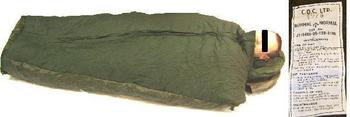 Cold weather 58 Pattern Sleeping bag - grade 2 condition