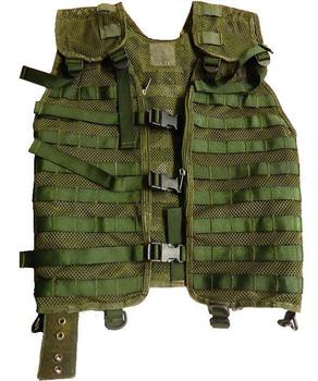 Assault Vest Olive Green Dutch Military Issue Molle Assault Vest - main image