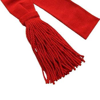 Red Parade Sash New Military Army Style Sash - main image