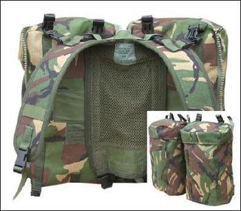 Rocket Pouch Set Genuine British Army Issue Woodland DPM PLCE Side Pouch Set - main image