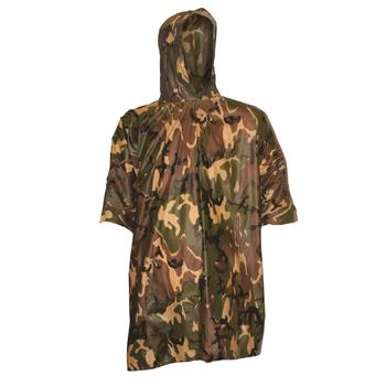 Camo Poncho Bright Camo Multi Purpose Lightweight Vinyl Poncho (WJ012BC) - main image