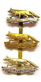 Queens Own Yeomanry Cap Badge / Beret Badge Selection - main image