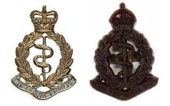 Royal Army Medical Corps Cap Badge (RAMC) - main image