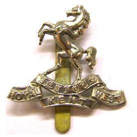 Royal West Kent Regimental Cap Badge - main image