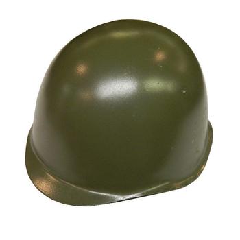 Russian Style army Helmet Olive Green Czech military issue, Like New, WWII Style - main image