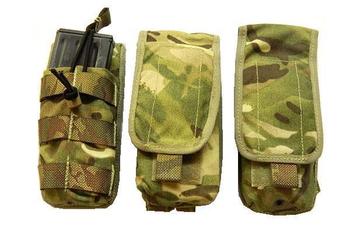 Ammo Pouch Osprey MTP MultiCam SA80 Mag / Magazine Ammunition Pouches For Molle Webbing, Genuine British Kit - main image