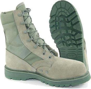 green air force boots