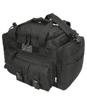 Black Olive Camo Military Style Holdall Molle Compatible Adjustable Saxon Holdalls - main image
