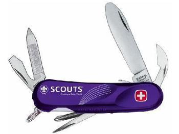 Wenger Scout Knife New Wenger Official World Scout Knives With Non Locking Blade - main image