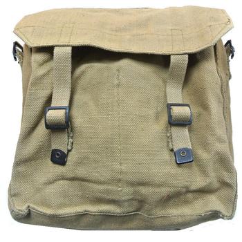 Danish Military Issue Khaki Side Pack  - main image