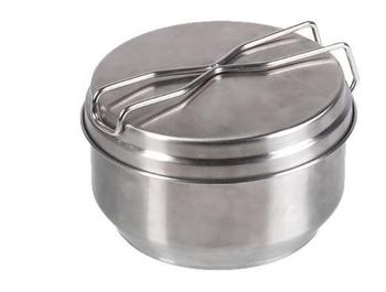 Stainless Steel Cookset Czech 3 Piece Stainless Steel Mess Kit - main image