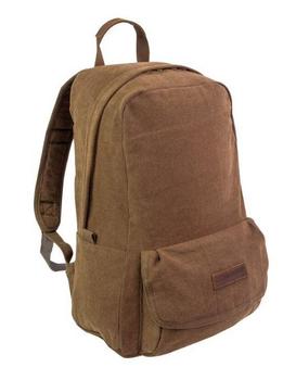 Brown Canvas Backpack Highlander Canvas 30 Litre Rucksack Backpack - Brown (RUC206) - main image