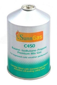 Self Seal Gas Cartridge Large Propane Butane 450G Self Seal Gas Cartridge - main image