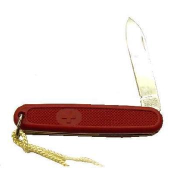 Victorinox Swiss Solo Pen Knife Red Army issue single Bladed Knife New - main image